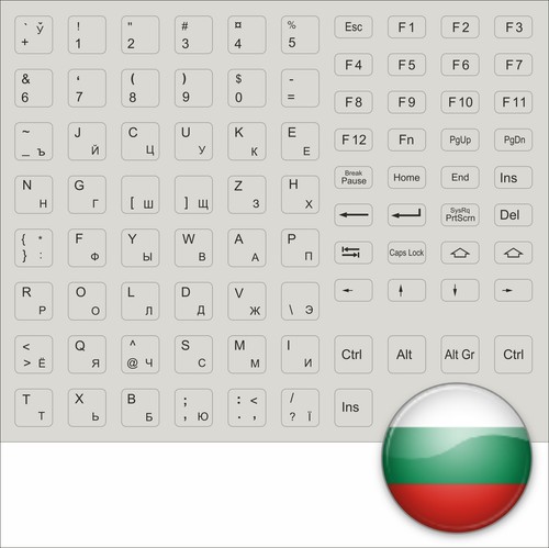 Sticker clavier - sticker,