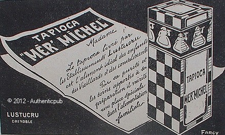 Publicite lustucru mer michel - publicite,