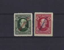 SLOVAQUIE n° 30/31 neuf avec charnière