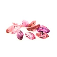 Pierres et Minéraux. 0.23 cts TOURMALINE ROSE . 6x3 MM. IF - VVS1 ( vendu à l'u