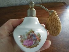 Vaporisateur (hors service) Romantique - porcelaine de France - objet de vitrine