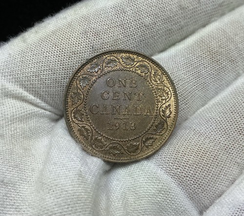 Canada 1913 large cent - km, 21