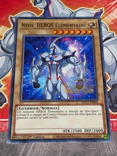 Carte neos heros - yu, oh