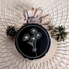 stickers - noir - bouquet