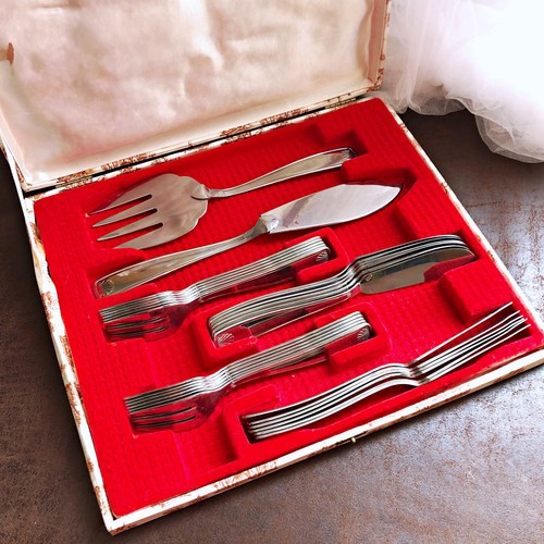 Coffret ménagère poisson - ménagère,