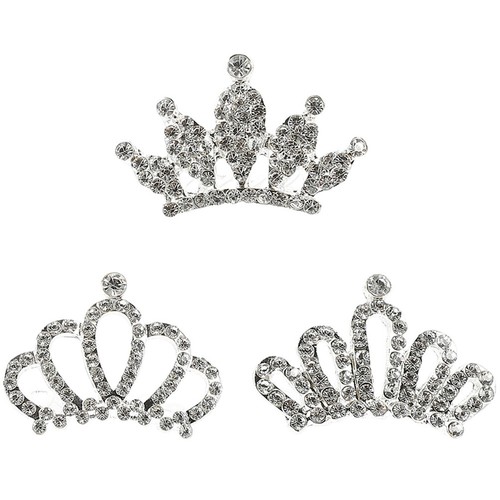 Pcs petite tiare strass - petite, en