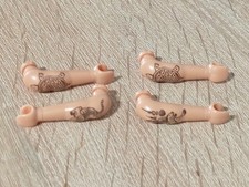 PLAYMOBIL x4 BRAS TATOUÉS TATOUAGES TATOUAGE GUERRIER NEUF !! 28