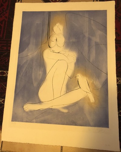 Superbe lithographie originale - superbe,