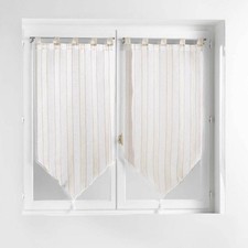 Paire de Voilages "Charlize" 60x120cm Naturel