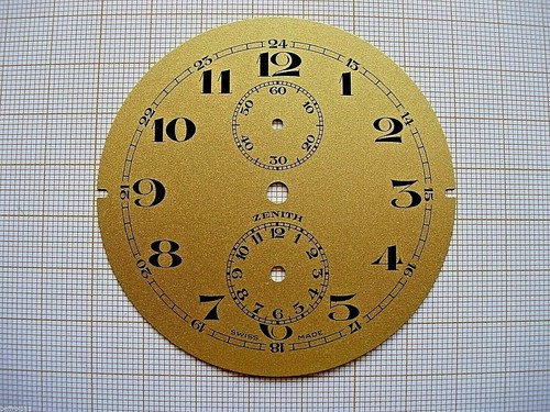 Cadran pendulette zifferblatt - pendulette,