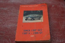 REVUE TECHNIQUE  SIMCA 1307