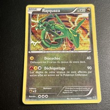 Carte Pokémon Rayquaza Holographique 11/20 Noir & Blanc Coffre des Dragons fr