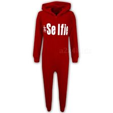 Enfants Garçons #Selfie Rouge A2Z Combinaison Une Pièce D'Été PJ's 5-13 Ans