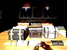 SACOCHE NEUVES  CUIR  CYCLOMOTEUR-SOLEX-MOTOBECANE-VELO-MOTO