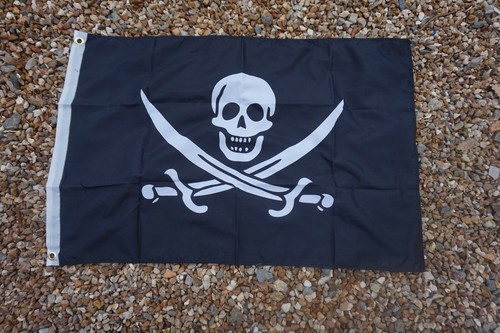 Dra067 drapeau pirate crane - dra067,