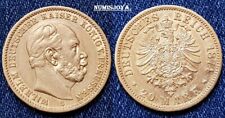 ALLEMAGNE. 20 marks d'or de PRUSIE Kaiser Wilhelm I année 1874 B. Poids 7 965...