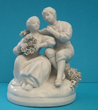 STATUE Galant CAPO DI MONTE