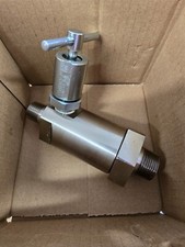 clapet anti retour graco 127631 avec vanne de purge, diamètre 3/4 mâle 