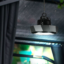 Projecteurs de Salle Luminaire Industriel Hallenlampe 6400K LED Garagenlampe Alu