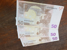 1 Billet de 50 euro - SERIE V année 2002 - signé Jean-Claude Trichet TTB état