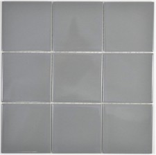 Carreaux de Mosaique Céramique Métal Brillant Cuisine Salle 23-2203_B 1 Mat