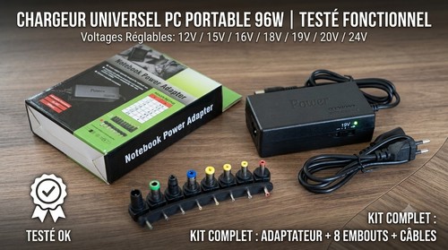 Chargeur universel portable - chargeur, pc