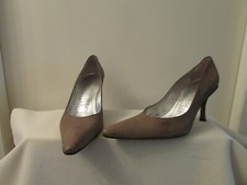 escarpins free lance nubuck taupe façon reptile pointure 39