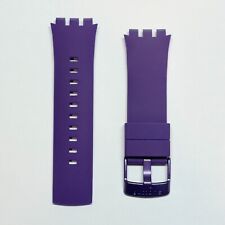 Bracelet Montre Silicone Original Swatch Touch Violet SURV100