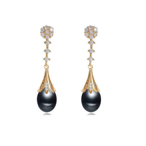Boucles oreilles perles - en,