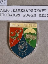 Pendentif poitrine armée allemande camarade de parachutistes Wiesbaden...