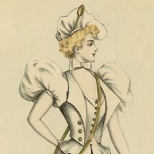 L'art et la mode Costume de