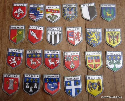 Lot blasons - de, 23