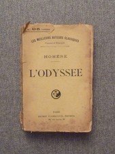 ? L'odyssée- Homère- Edition Ernest Flammarion   (livre ancien sans date)