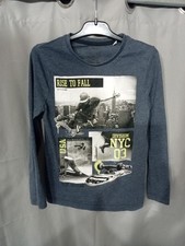 T-shirt Longues Manches Enfant Garçon 10ans C&A