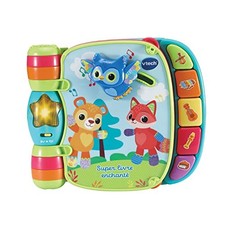 VTech - Super Livre Enchanté des Baby Loulous Bleu, Livre Interactif Bébé - 6...