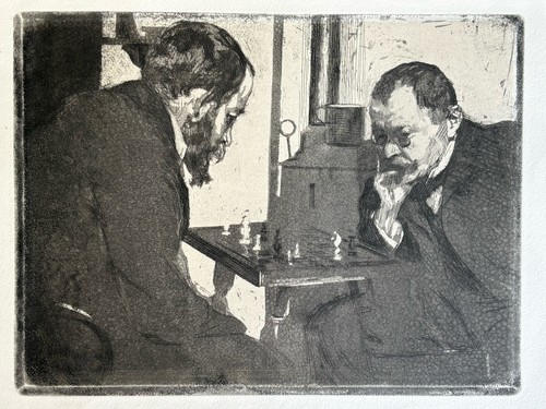 Heinrich wolff gravure - wolff, eau