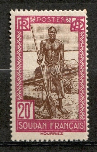 Timbre colonie soudan - timbre,