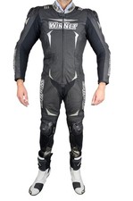 Combinaison course cuir - combinaison,
