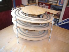 Rampe hélicoïdale  2 voies-N-1/160-construction personnlle.