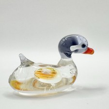 Canard miniature en verre Murano – Art décoratif fait main – Collection