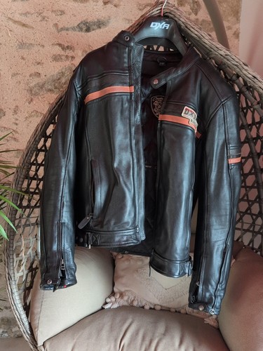 Blouson moto cuir homme - moto,