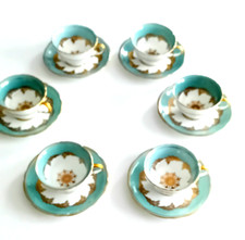 6 tasses et sous tasses