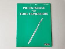 ♫ Livre Partitions / méthode - Pièces faciles pour flute traversière Volume 2 ♫