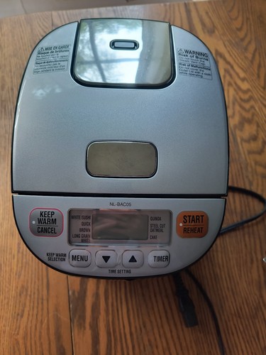 Zojirushi bac05 rice cooker - nl-bac05,