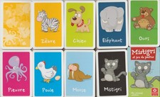 JEU DU MISTIGRI   :  MES ANIMAUX PREFERES