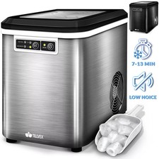 tillvex® ice cube machine 2.2L ice cube maker stainless steel ice machine icemak
