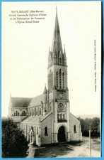 CPA : FAYL-BILLOT - L'Eglise
