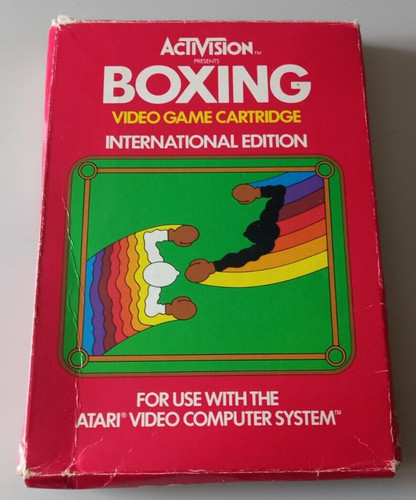 Jeu atari 2600 boxing - jeu, "boxing
