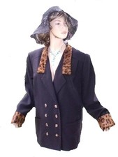 Blazer Mondi noir design Léo taille 46 - 48