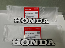 HONDA OEM Tank Emblem Set NOS